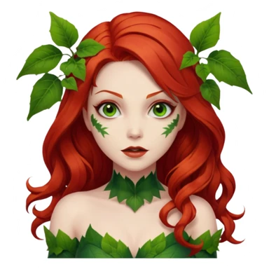 poison ivy standing sticker