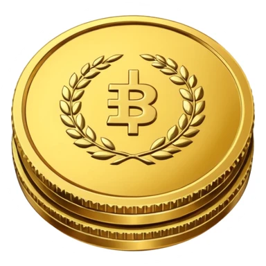 Indian rupees in coin sticker