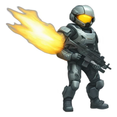futuristic Phantom squad Infiltration armored pants ghost effect sticker