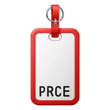 Price tag sticker
