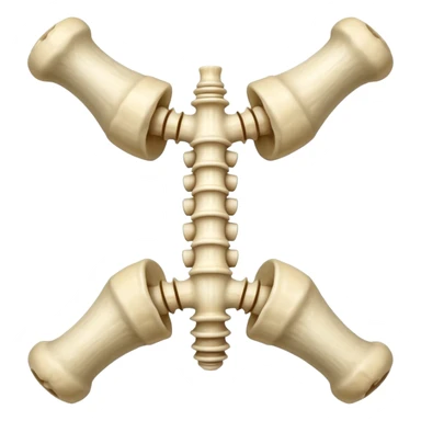 sacral spine sticker