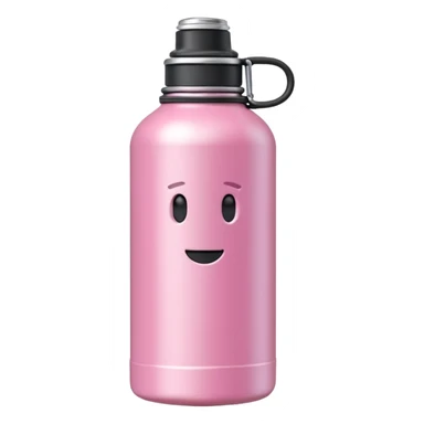 pink stanley water bottle sticker