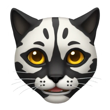 Gato calavera sticker