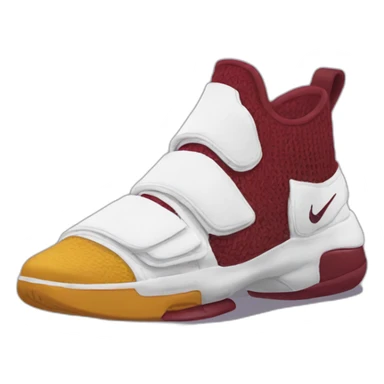 LeBron James in sock slides sticker