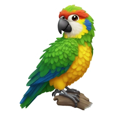 Perroquet ara hyacinthe sticker