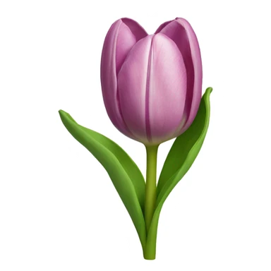 Chartreuse tulip  sticker
