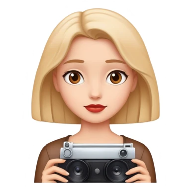 girl in love with movies  sticker