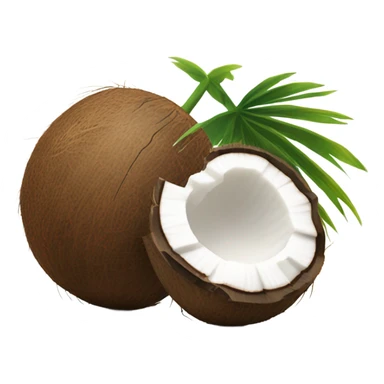 Coconut sticker