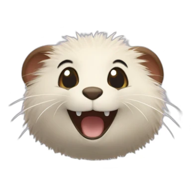 happy lemming sticker