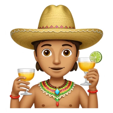 Gallo tomando tequila  sticker