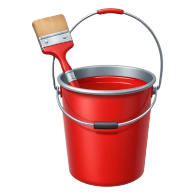 paint bucket sticker