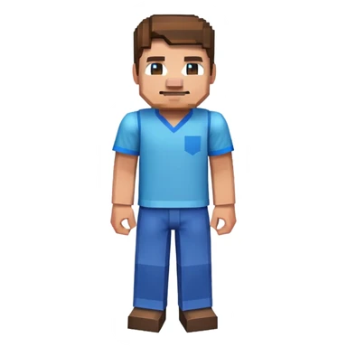 Youtuber Benx sein Minecraftskin  sticker