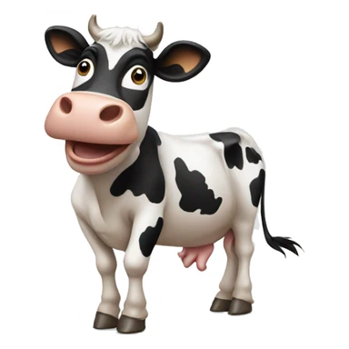 cow dancing  sticker