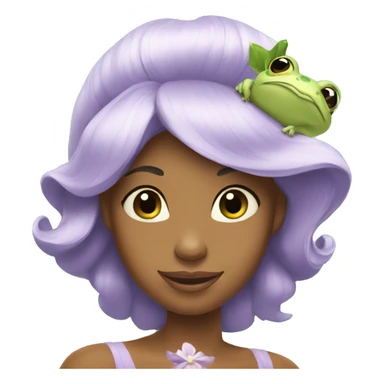 princess and the frog sticker