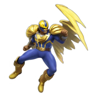 Captain falcon beaten by cloud sticker