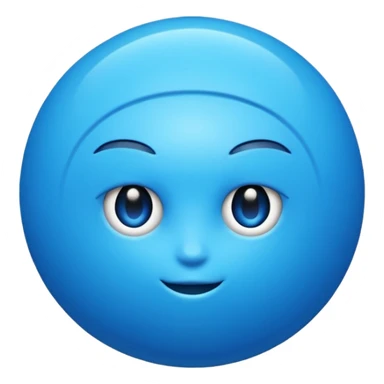 Faça uma bola azul ciano com essa seta ✔️so que branco sticker