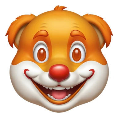 doge clown sticker