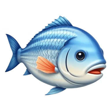 fish meat piece sticker