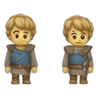 thomas en grece sticker