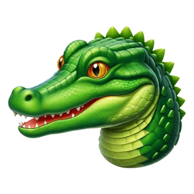 Aligator sticker