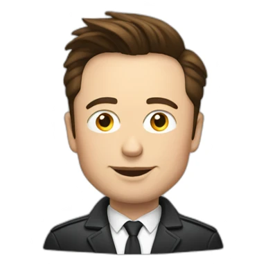 Elon musk driving BMW sticker