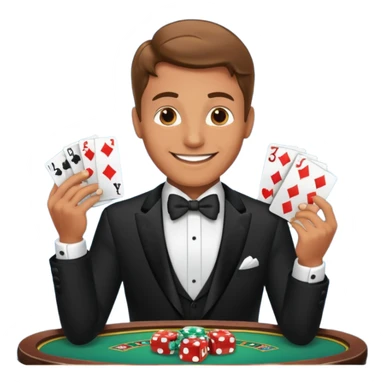 high roller wagering on casino games sticker