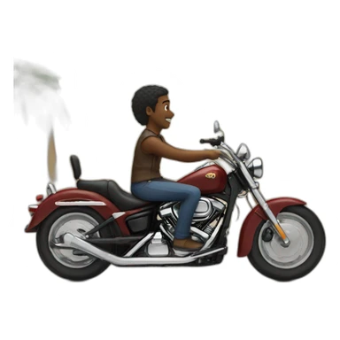 black people ride sticker