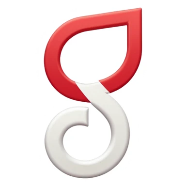 Tiktok logo without background sticker