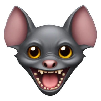 Vampire bat sticker