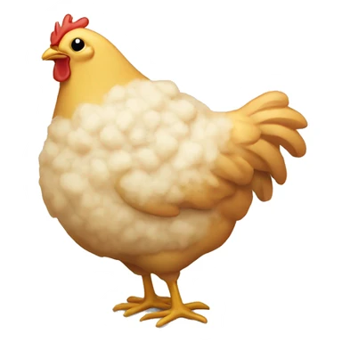 Bland chicken and rice sad sticker