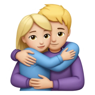 Hug sticker