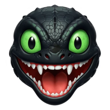 Toothless-Venom-fusion sticker