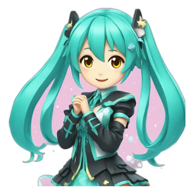 magical mirai miku sticker