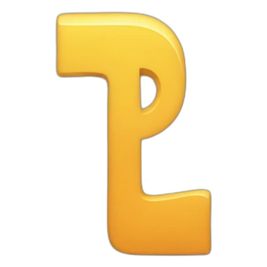 half of the letters t and p next to eachother sticker