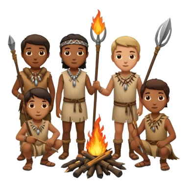 Hunter-gatherers sticker