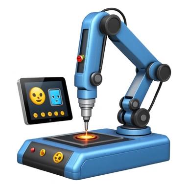 robotic machine welding laser sticker