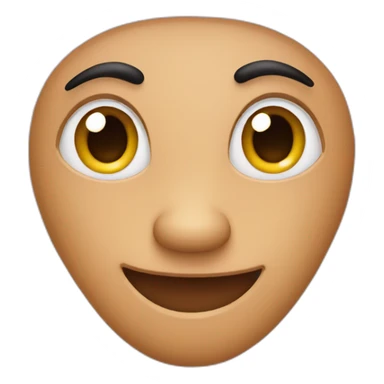 a face with love ears sticker