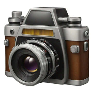 analogue vintage camera sticker