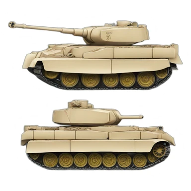 Tiger 1 tank sticker