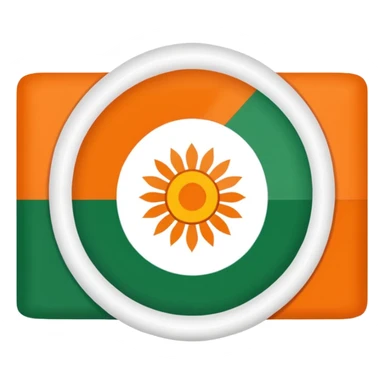 India  flag sticker