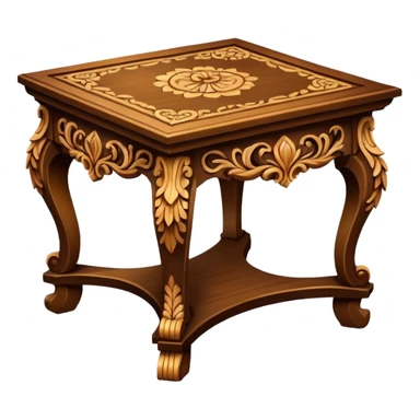 a fancy table sticker