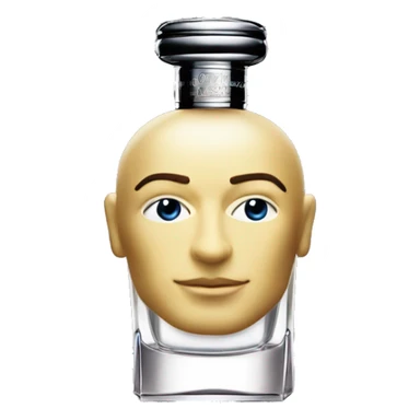 Jean Paul Gaultier fragrance bottle sticker