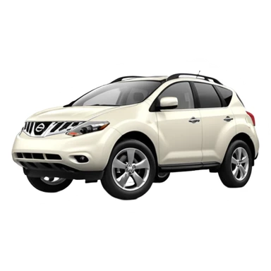 2013 white nissan murano with black interior  sticker