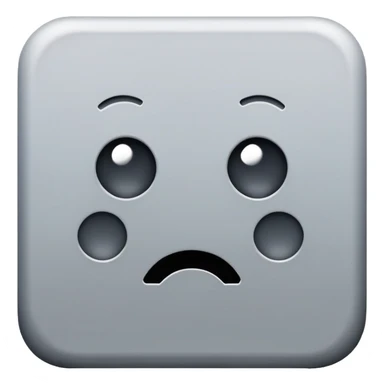 a dumb square sticker