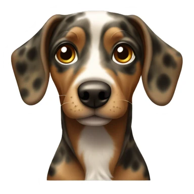 Dappled dachsu sticker