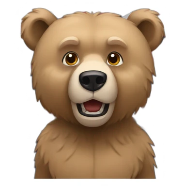 britain bear strong sticker