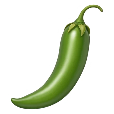 Green chili sticker
