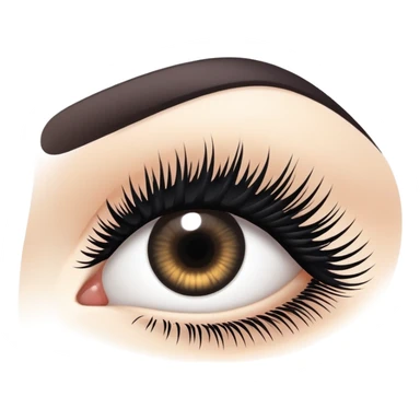 Eye lash sticker