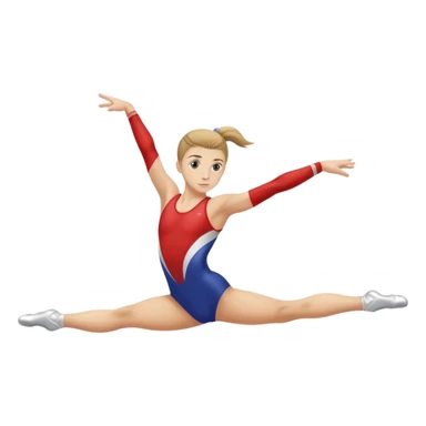 gymnast sticker