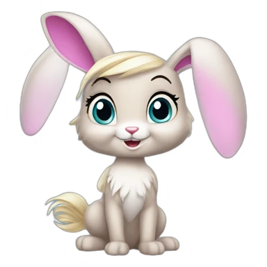 yugy bunny winx sticker